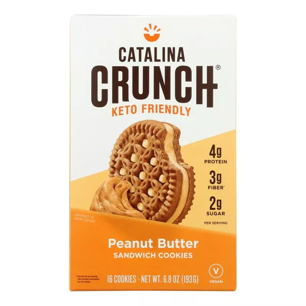 CATALINA CRUNCH Peanut Butter Sandwich Cookies 6.8 OZ