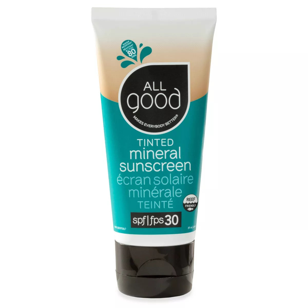 All Good Tinted Mineral Sunscreen SPF 30 Lotion