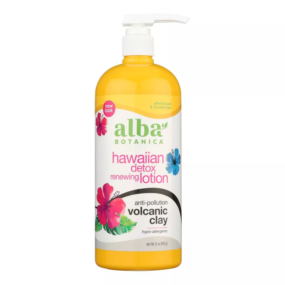 ALBA BOTANICA BODY LOTION RENEWING DETOX 32OZ