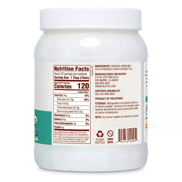 NUTIVA Virgin 54 OZ