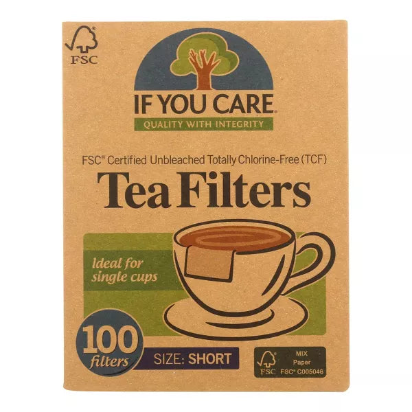 IF YOU CARE FSC Certified Unbleached Tea Filter 18/100 CT