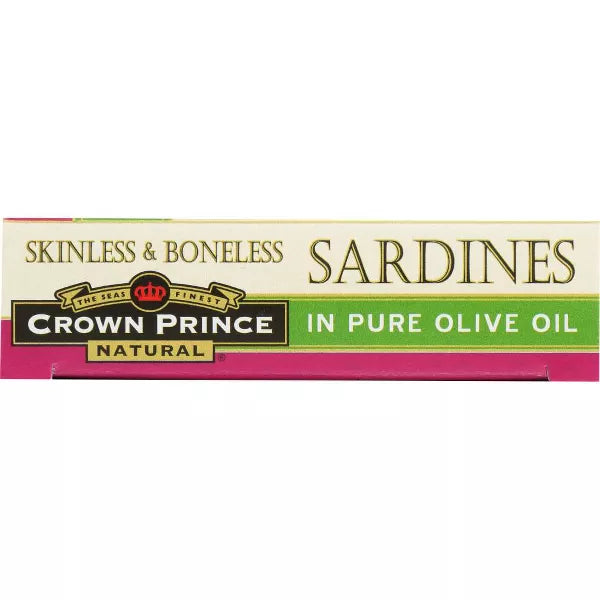 CROWN PRINCE In Olive Oil, Skinless & Boneless 12/3.75 OZ