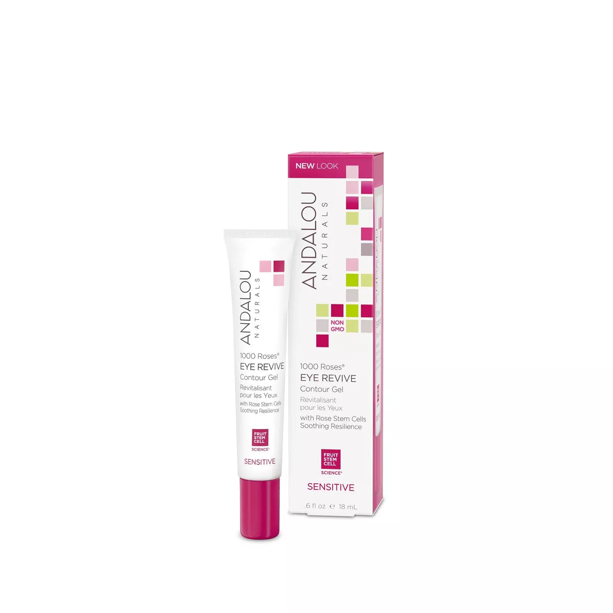 Andalou Naturals 1000 Roses Eye Revive Contour Gel