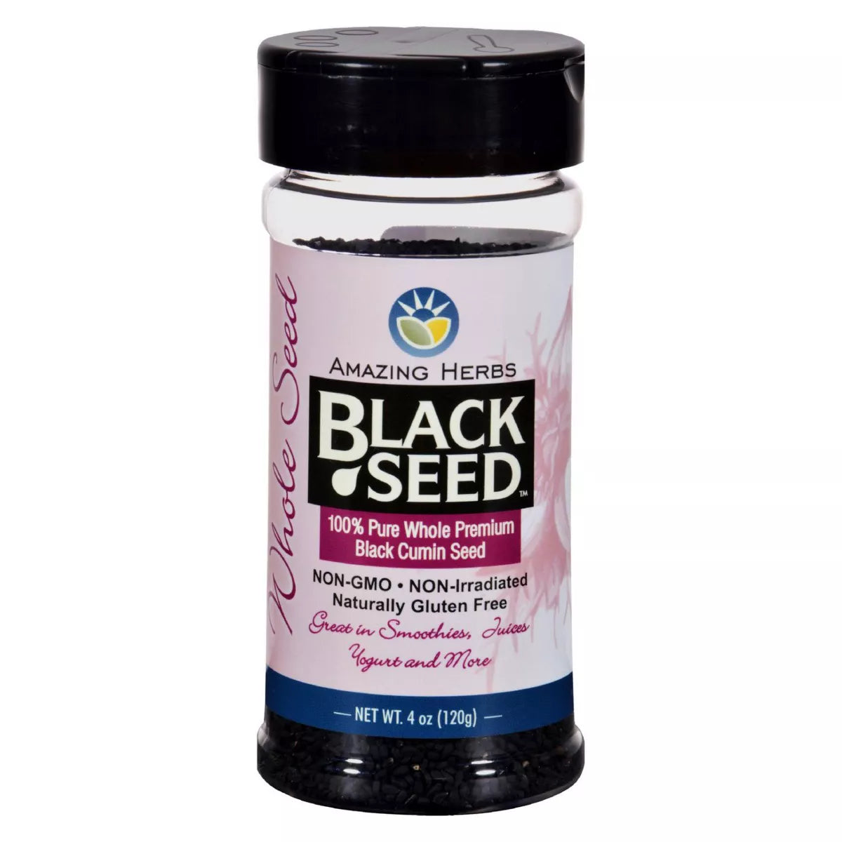 AMAZING HERBS BLACK SEED WHOLE SEED 4OZ