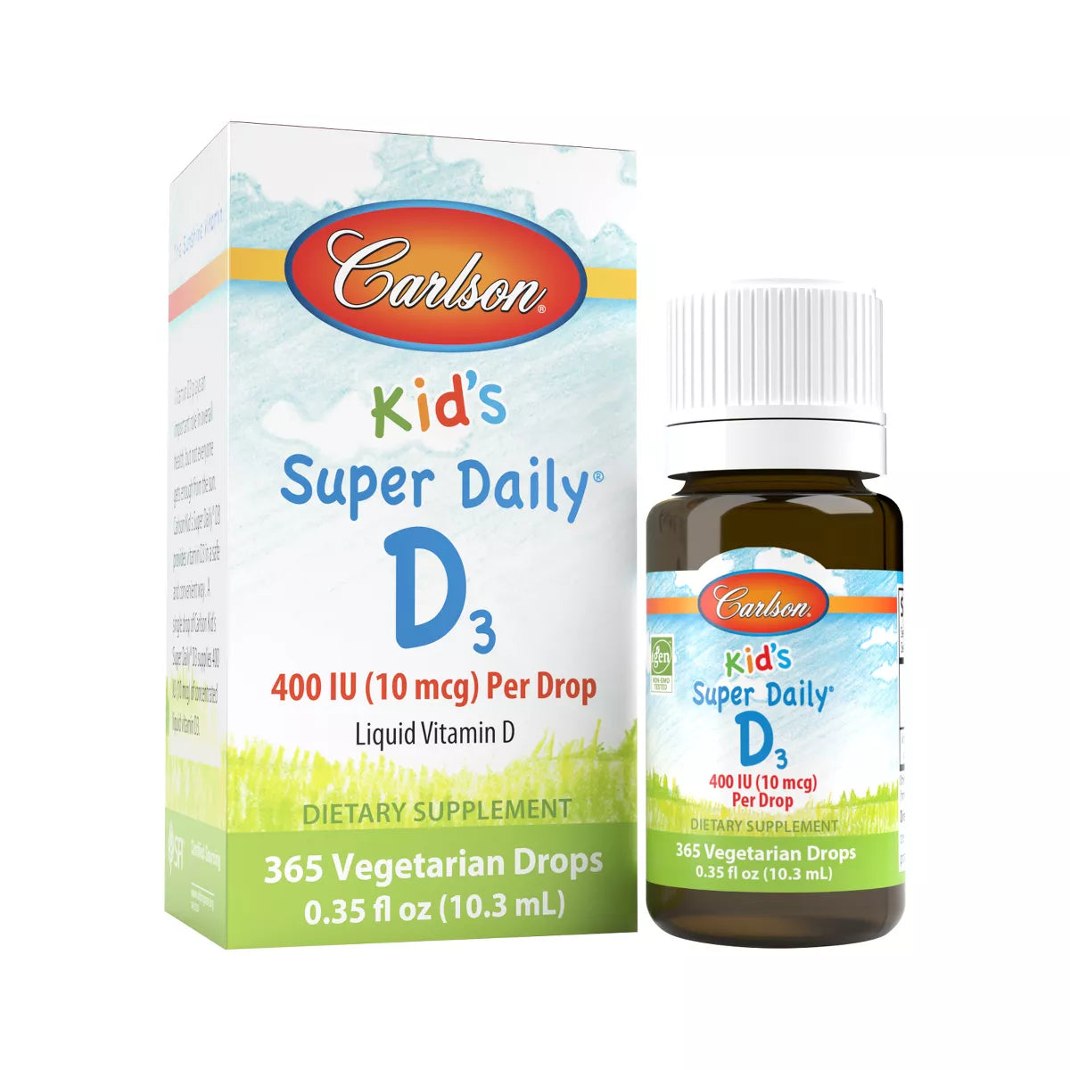 Kids Super Daily D3 400 IU (10 mcg) Per Drop