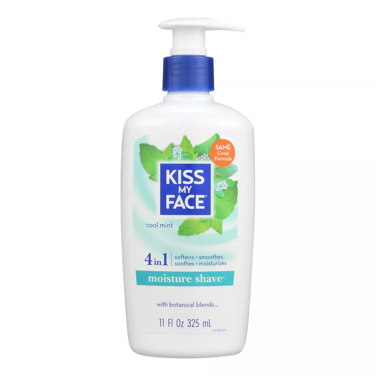 KISS MY FACE MOISTURE SHAVE COOL MINT 11OZ