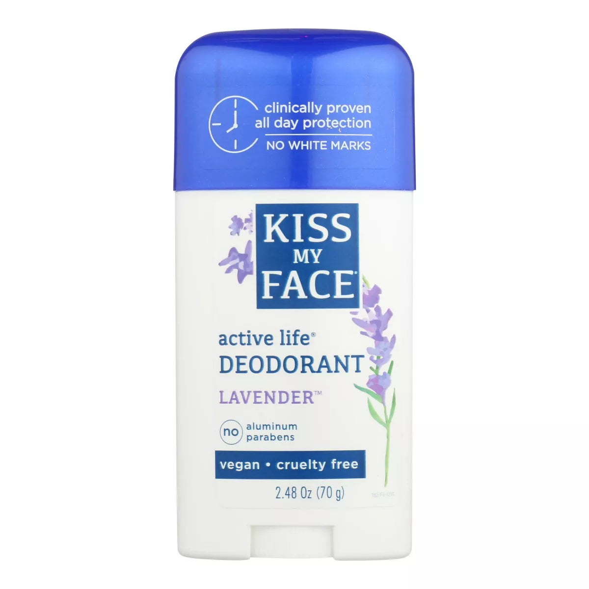 Kiss My Face Lavender Active Life Deodorant - 2.48 Oz