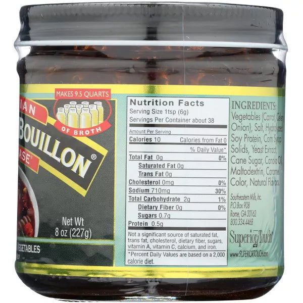 BETTER THAN BOUILLON Vegan No Beef Base 8 OZ