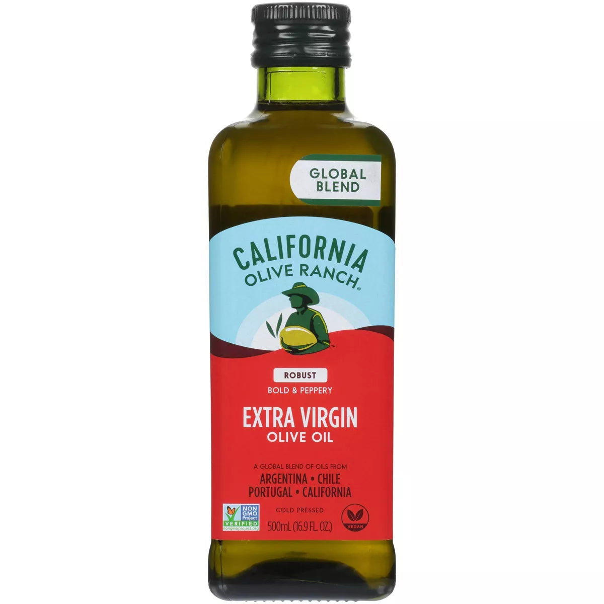 CALIFORNIA OLIVE RANCH Bold & Peppery, Global 16.9 OZ