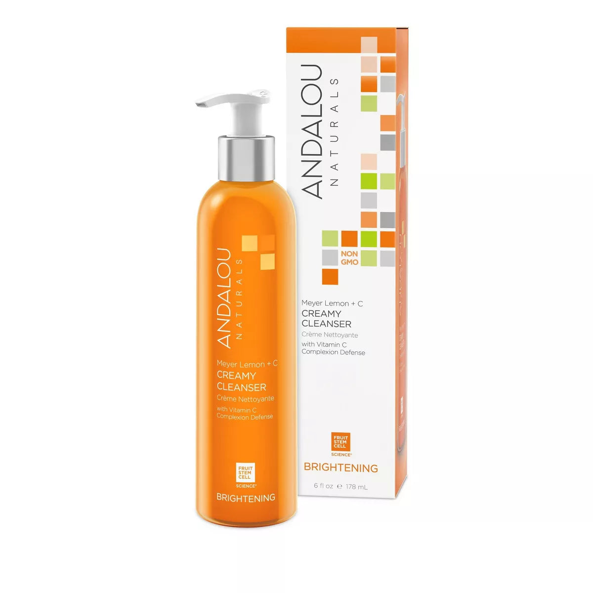 ANDALOU NATURALS CREAM CLEANSER MEYER LEMON 6OZ