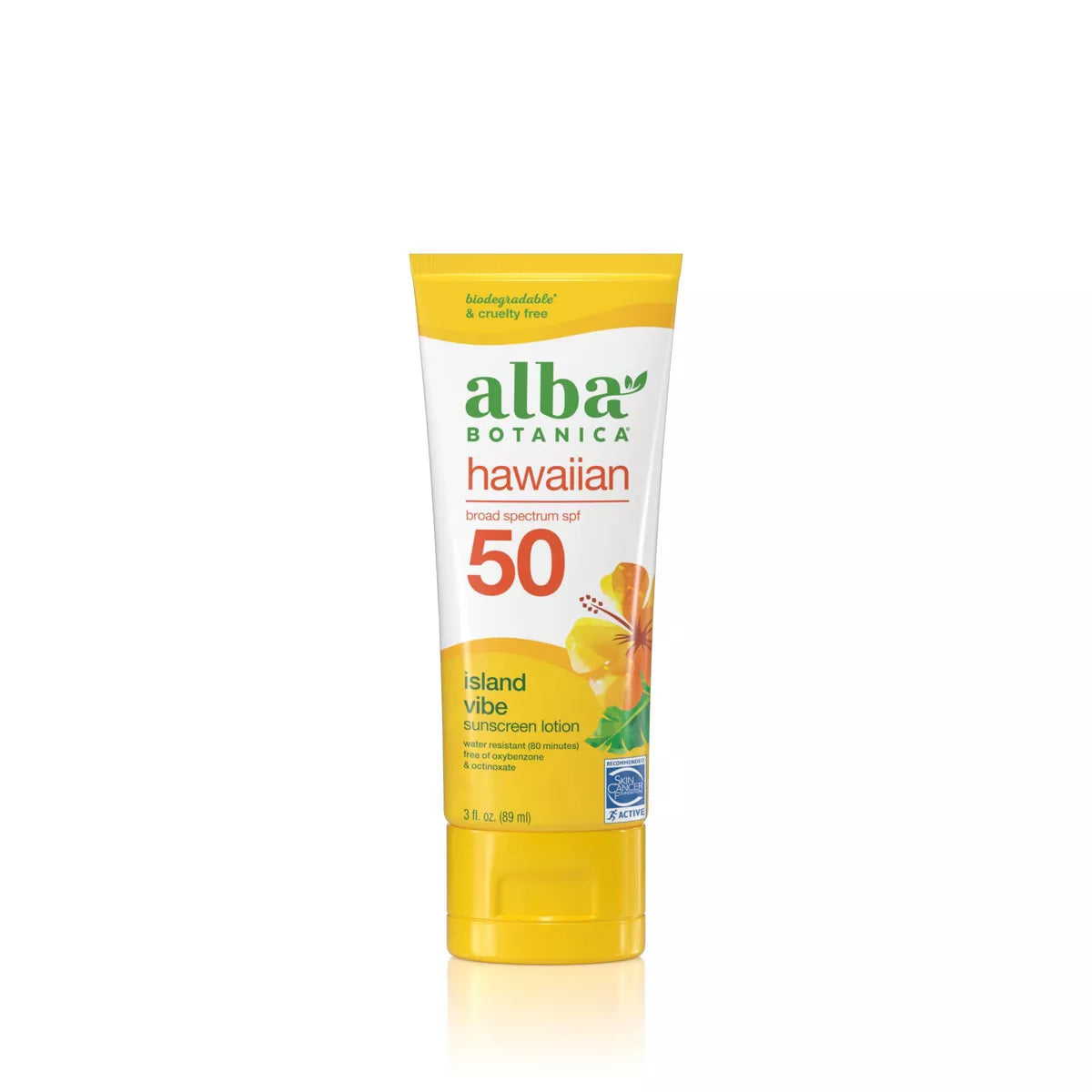 ALBA BOTANICA SUNSCREEN HAWAIIAN VIBE SPF50 3OZ