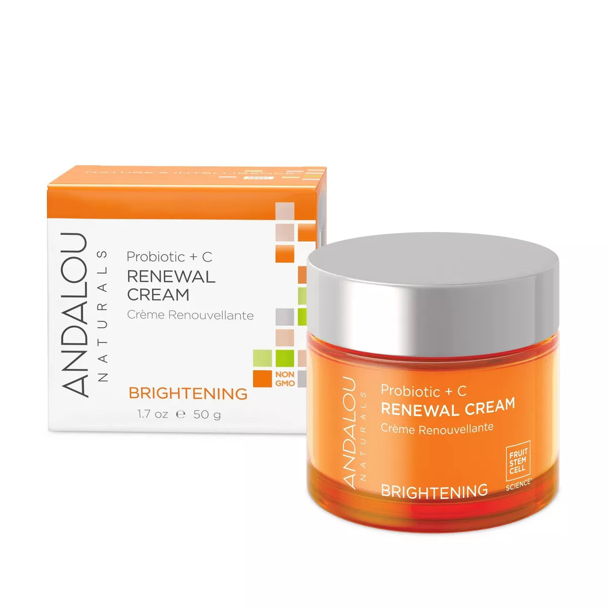 ANDALOU NATURALS PROBIOTIC+C RENEWAL CREAM 1.7OZ