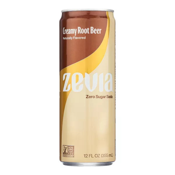 ZEVIA Creamy Root Beer 12 OZ