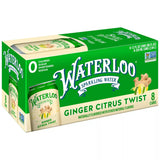 WATERLOO Sparkling Water Ginger Citrus 3/8/12 OZ