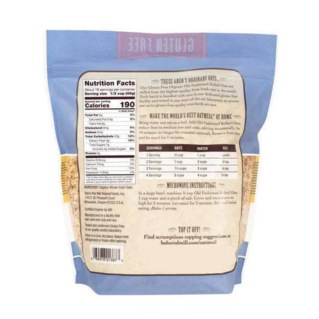 BOB`S RED MILL Old Fashioned Rolled Oats 32 OZ