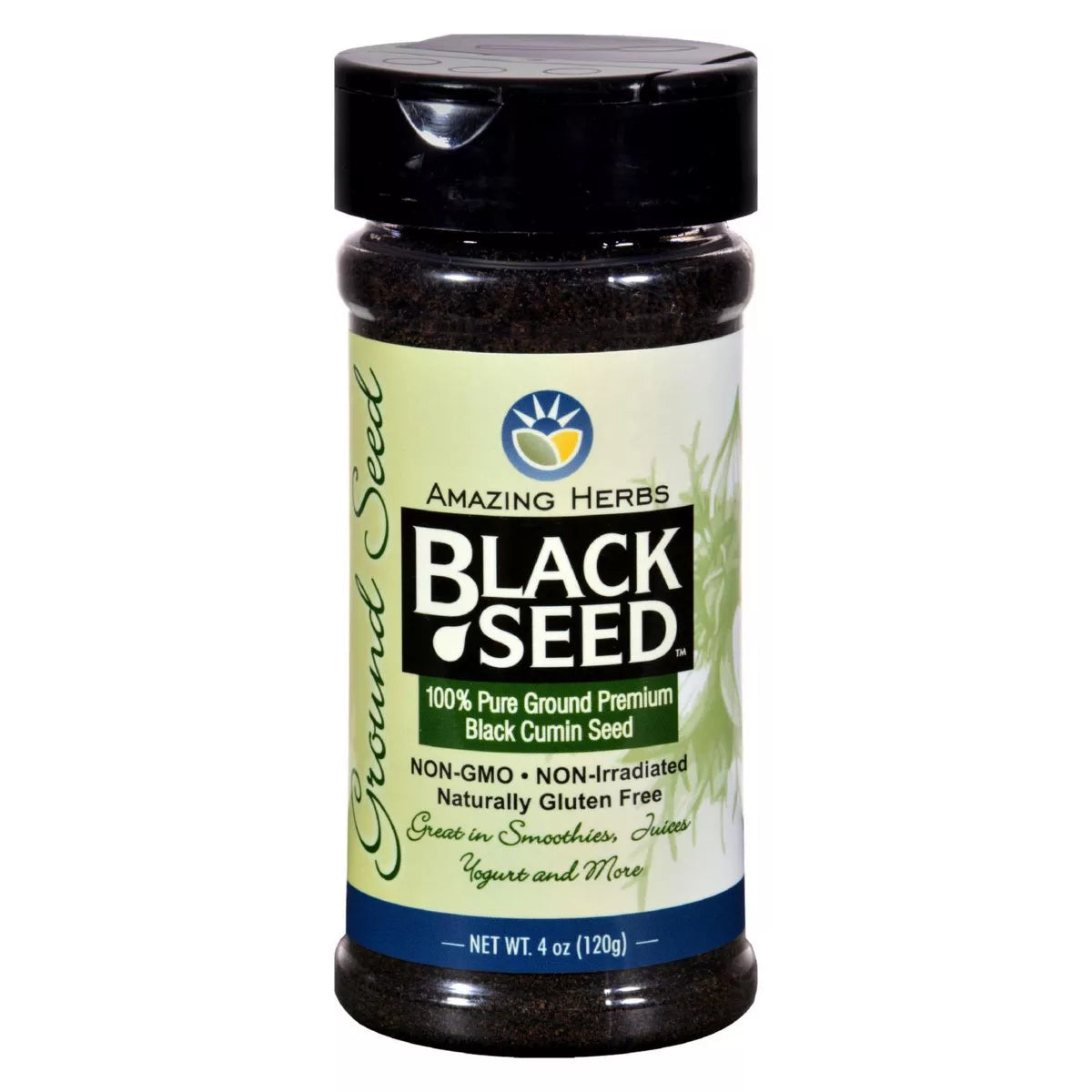 AMAZING HERBS BLACK SEED GROUND SEED 4OZ