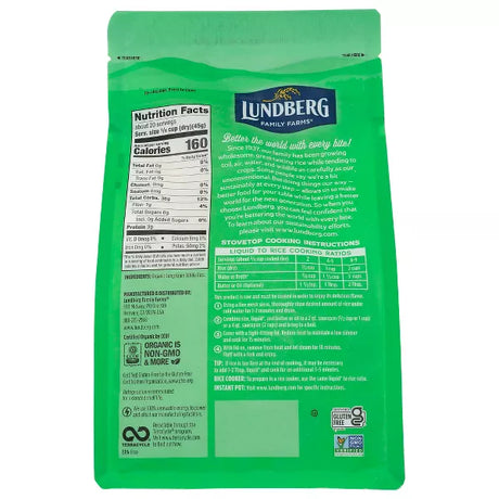 LUNDBERG FAMILY FARMS Rice, Long Grain, White 2 LB