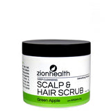 Zion Health Zion Health Deep Cleaning Hair Scrub - Green Apple 4 oz