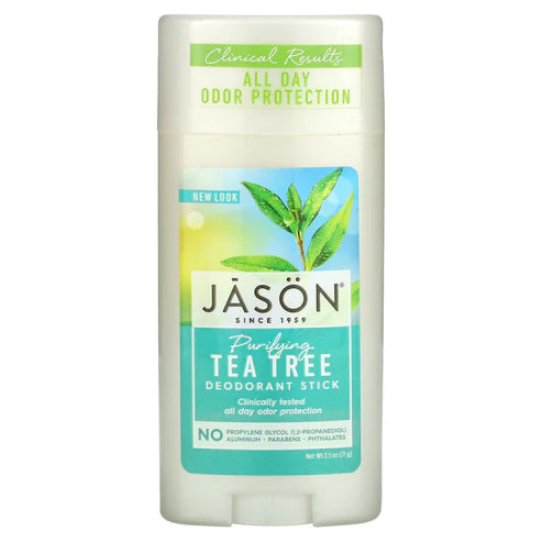 JASON NATURAL PRODUCTS TEA TREE OIL STICK DEOD 2.5OZ