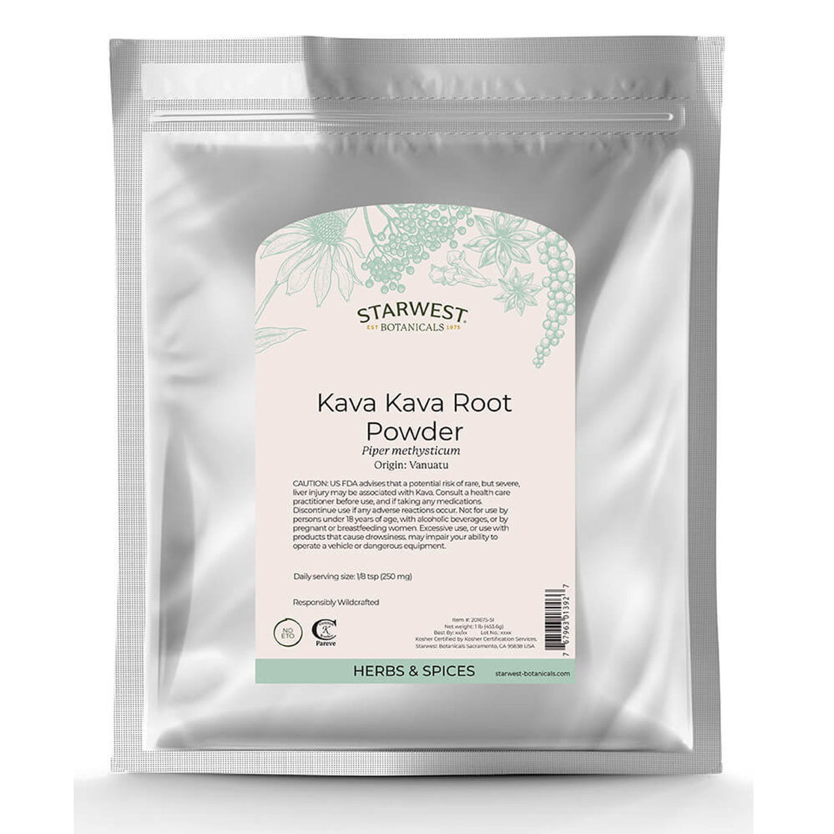 KAVA KAVA ROOT POWDER WC