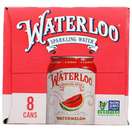 WATERLOO Watermelon Sparkling Water 3/8/12 OZ