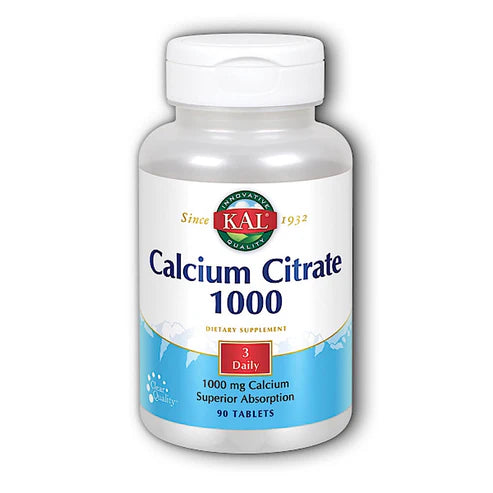 Kal Calcium Citrate 1000 90CT  Tablet