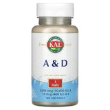 Kal A & D AG 100CT 3000MCG Softgel