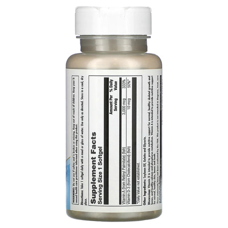 Kal A & D AG 100CT 3000MCG Softgel