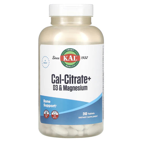 Kal Cal-Citrate+ D3 & Mag 240CT  Tablet