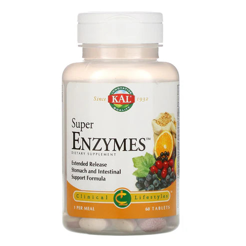 Kal Super Enzymes 60CT  Tablet