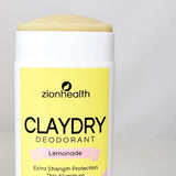 Zion Health Clay Dry Bold - Lemonade 2.8 oz