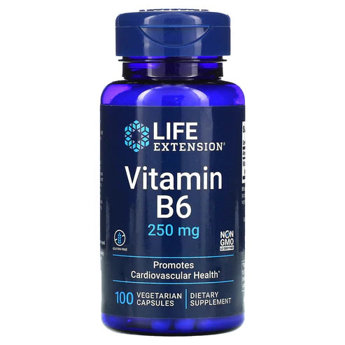 Life Extension Vitamin B6 Veg. Caps  250 mg