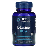 Life Extension L- Lysine Veg. Capsules 620 mg