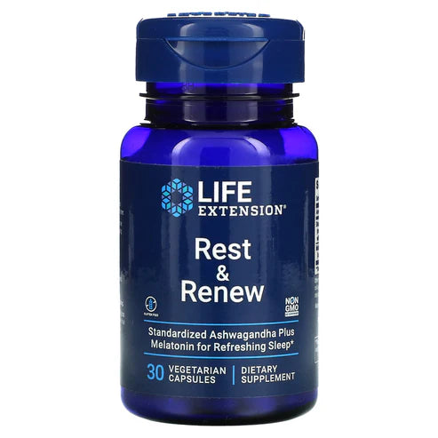 Life Extension Rest & Renew 30 Vegetarian Capsules