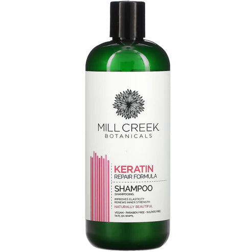 MILL CREEK BOTANICALS KERATIN SHAMPOO 14 OZ