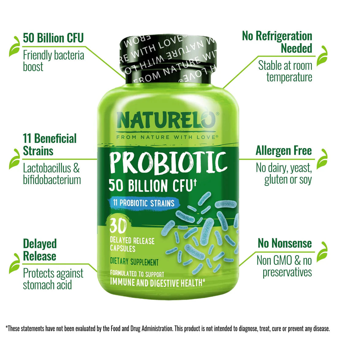 Metabolism Support Probiotics 50 Billion CFU