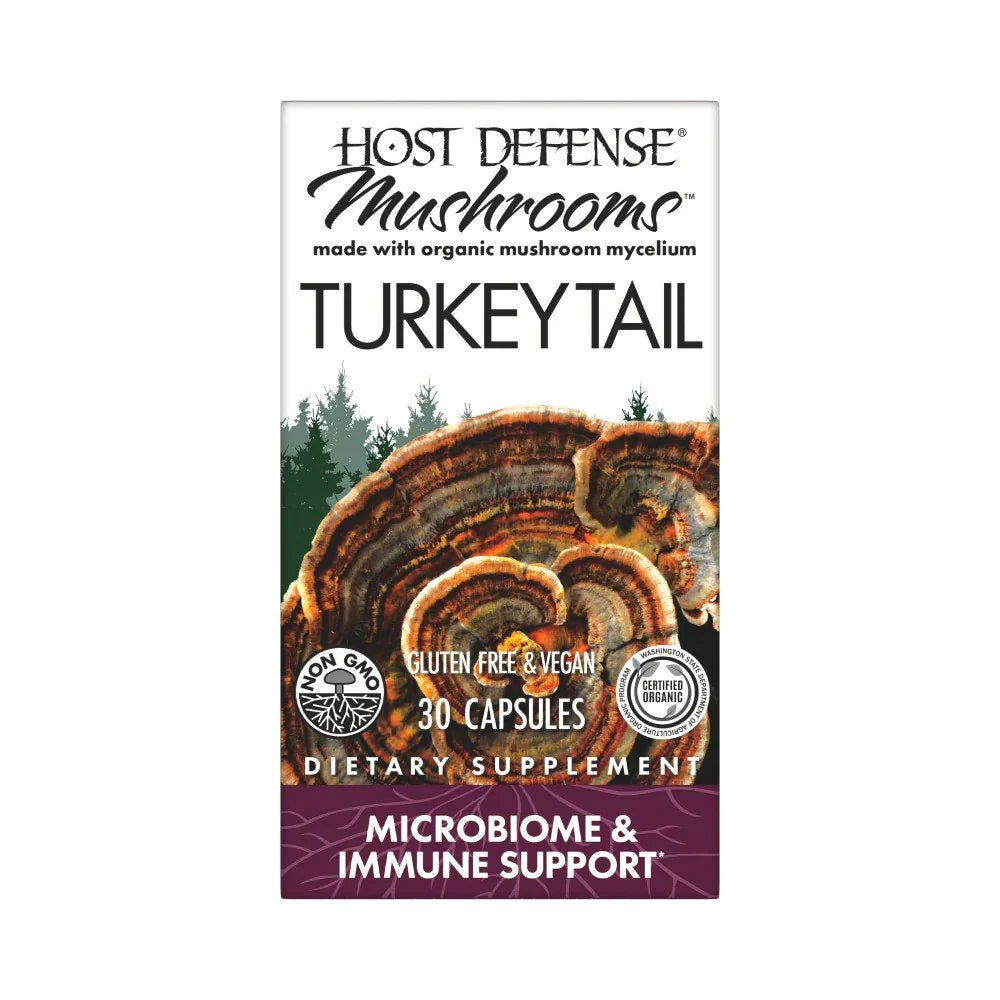 Host Defense Turkey Tail 30 count