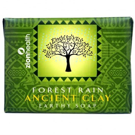 Zion Health Clay Soap Forest Rain 6 oz