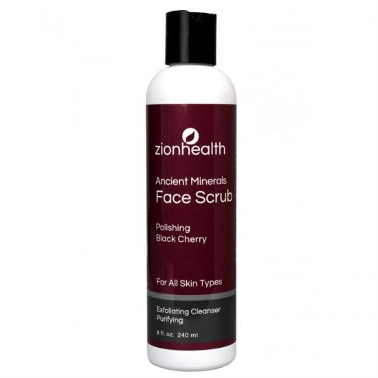 Zion Health Face Scrub Black Cherry (8 oz) 8 oz