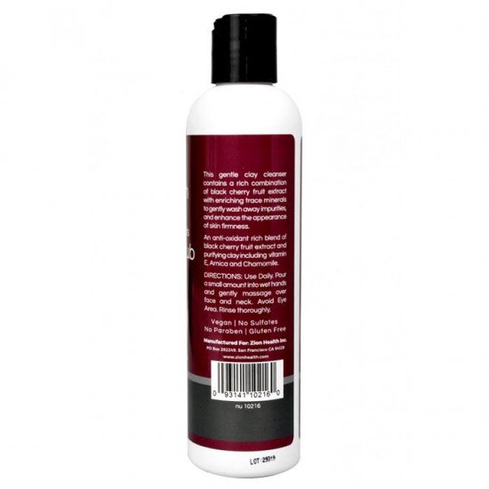 Zion Health Face Scrub Black Cherry (8 oz) 8 oz