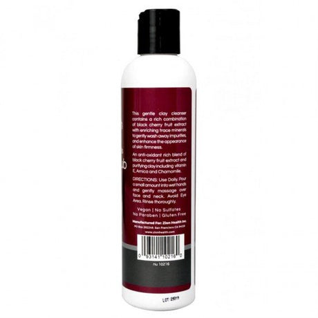 Zion Health Face Scrub Black Cherry (8 oz) 8 oz