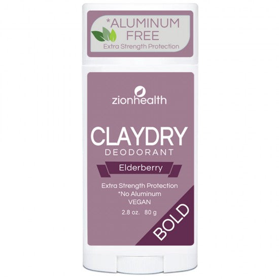 Zion Health Clay Dry Bold - Elderberry 2.8 oz