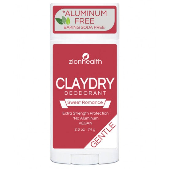 Zion Health Clay Dry Gentle - Sweet Romance  2.8 oz