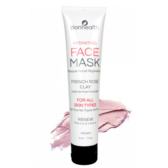 Zion Health French Rose Hydrating Mask 4 oz