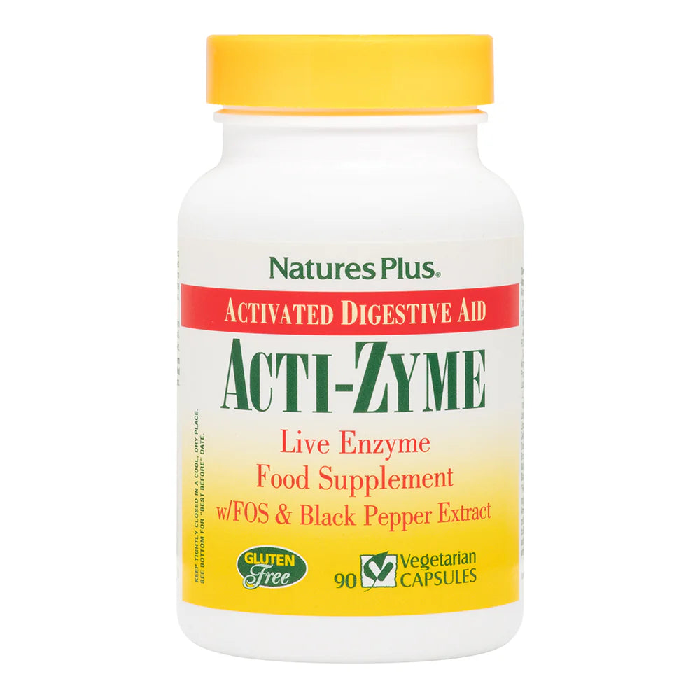 Acti-Zyme Live Food Enzyme 90 Vegan Capsules