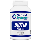 Natural Systems Biotin 5,000 mcg