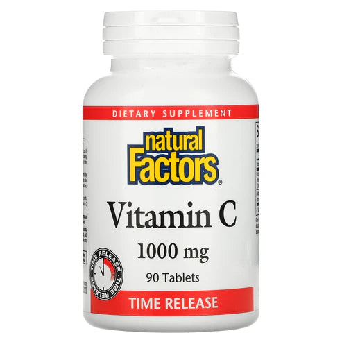 Natural Factors VITAMIN C 1,000 MG TIMED RELEASE  90/TAB