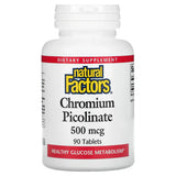 Natural Factors CHROMIUM PICOLINATE 500 MCG 90/TAB