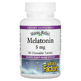 Natural Factors STRESS-RELAX® MELATONIN 5 MG CHEWABLE 90/TAB