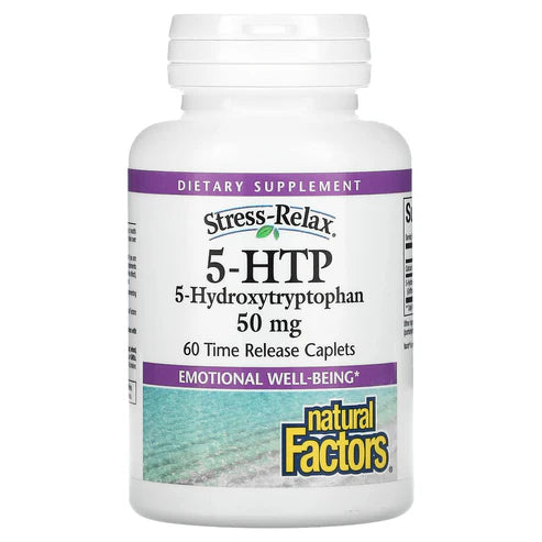 Natural Factors STRESS-RELAX® 5-HTP 50 MG TIME RELEASE 60/CAP